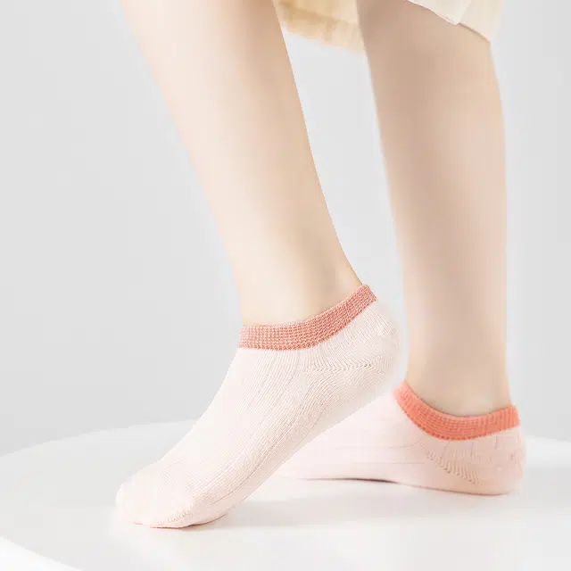笛莎女童袜子夏季网眼薄款亲肤无骨透气女童短款船袜