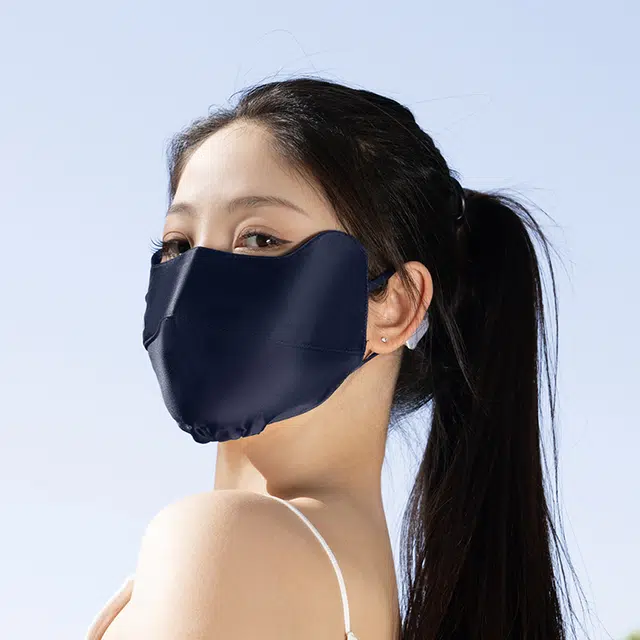 桑尚 防晒透气不闷热 桑蚕丝 口罩 男女同款情侣款
