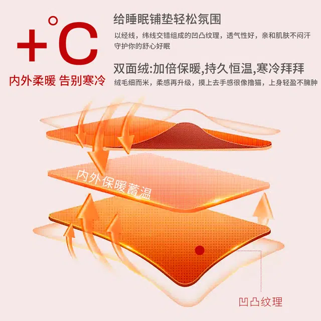 多拉美 冬季珊瑚绒睡衣 小清新加绒加厚保暖休闲宽松法兰绒可外穿家居套装长袖长裤 女款 米白