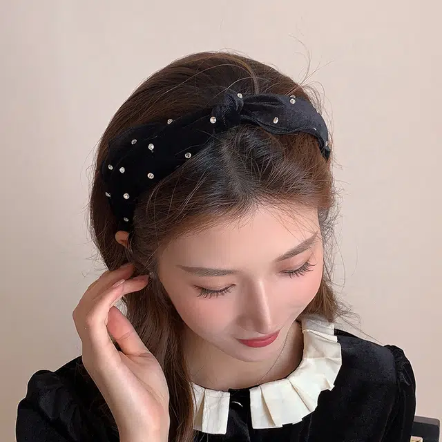 沂茹 高级感 宽边 发箍 女款