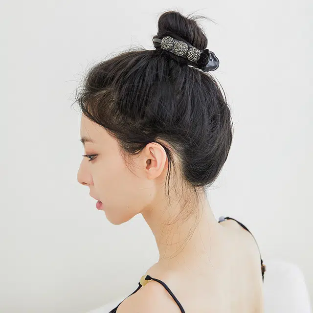 沂茹 闪耀丸子头高级感后脑勺盘发神器气质 发夹 女款