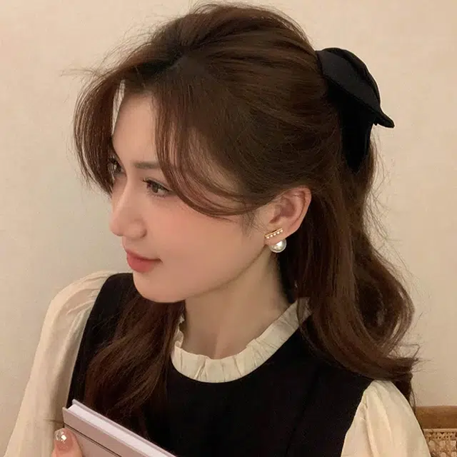 沂茹 精致可爱公主可爱优雅大号 合金 耳环 女款