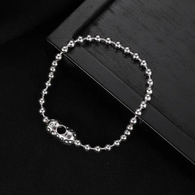 沂茹 新中式冷淡风转运珠花生手串圆珠手链情侣手串首饰配饰男女同款