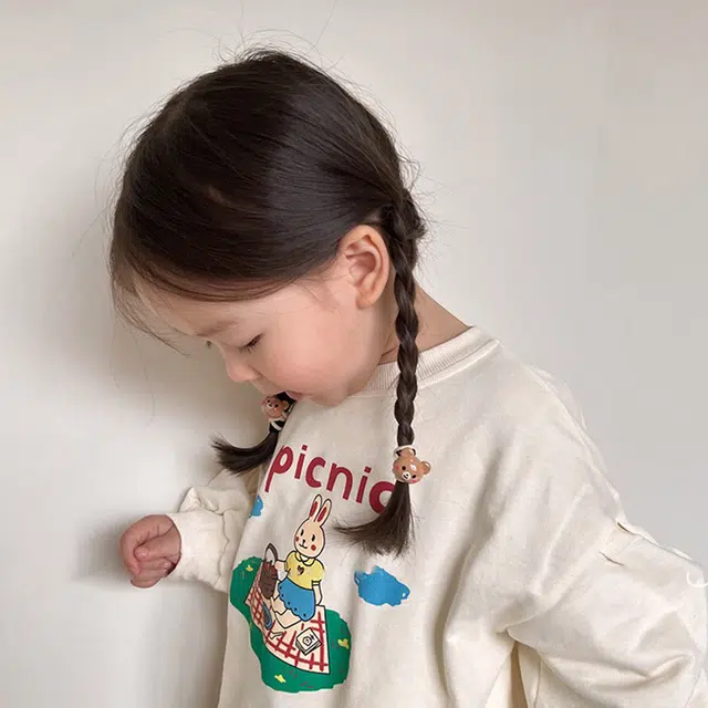 沂茹 可爱百搭小熊 甜美气质韩版高弹耐用 亚克力 发圈 女款