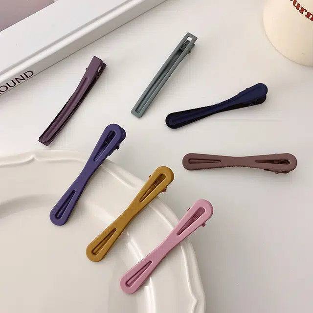 沂茹 网红碎发一字夹后脑勺夹子头饰刘海侧边发夹发卡女款