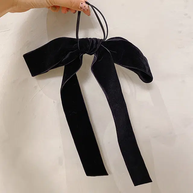 沂茹 气质优雅精致高级可爱甜美公主日常通勤蝴蝶结 发圈 女款