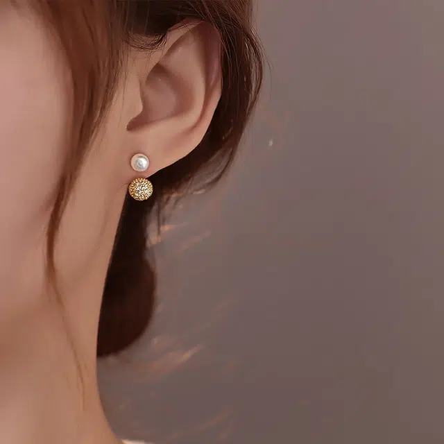 沂茹 精致气质经典简约高级感 铜 耳环 女款