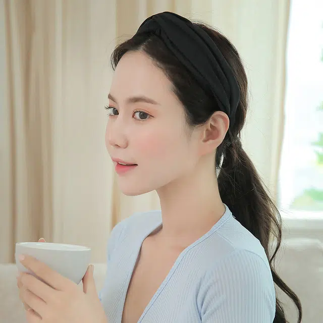 沂茹 韩国气质宽边 布艺 发箍 女款