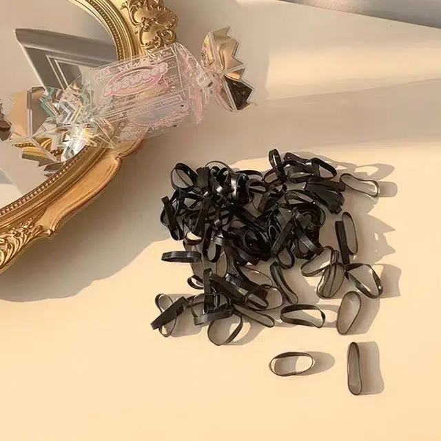 沂茹 黑色糖果 一次性 发圈 女款