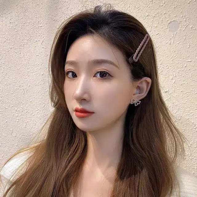 沂茹 网红碎发一字夹后脑勺夹子头饰刘海侧边发夹发卡女款