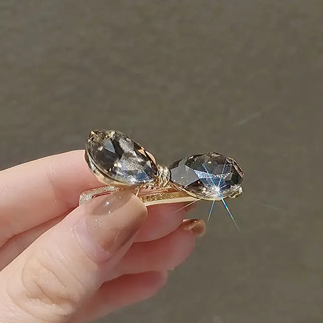 沂茹 高级感轻奢闪耀发夹优雅小巧刘海夹子少女学生侧边发卡发饰头饰女款