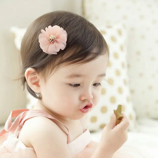 沂茹 甜美少女粉嫩可爱气质减龄 发夹 儿童款