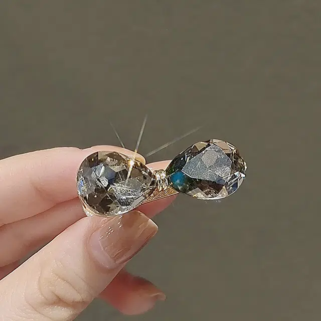 沂茹 高级感轻奢闪耀发夹优雅小巧刘海夹子少女学生侧边发卡发饰头饰女款