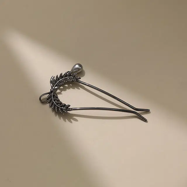 沂茹 优雅气质 蝴蝶结麦穗 发簪 女款