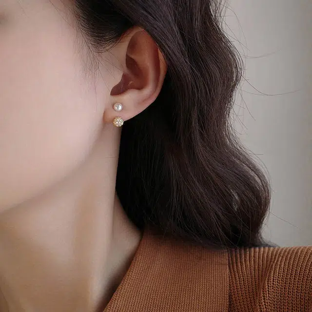 沂茹 精致气质经典简约高级感 铜 耳环 女款