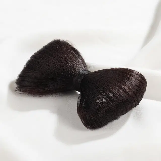 沂茹 甜美气质百搭时尚经典精致可爱黑色镂空蝴蝶花朵 发夹 女款