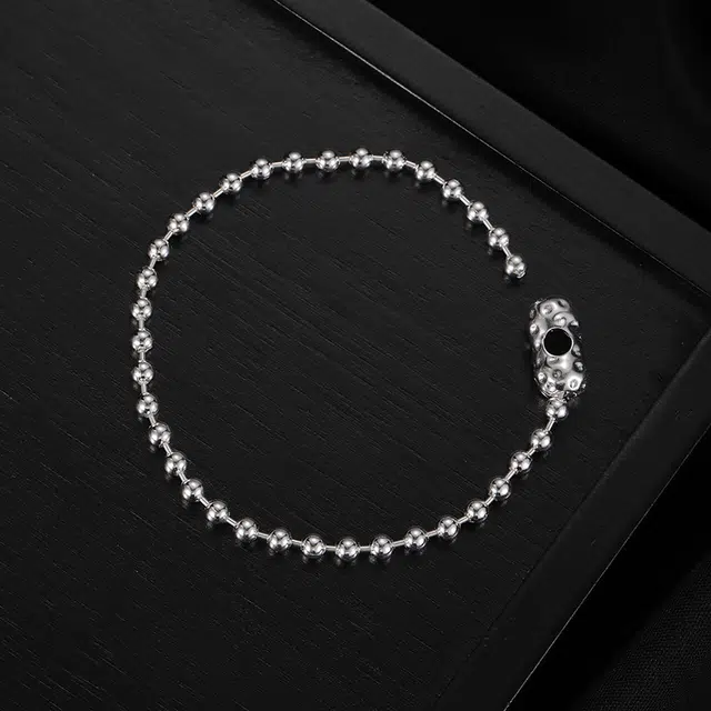 沂茹 新中式冷淡风转运珠花生手串圆珠手链情侣手串首饰配饰男女同款