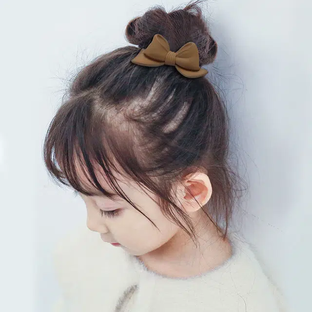 沂茹 甜美可爱蝴蝶结花朵 学院风日常百搭减龄 树脂 发圈 女款