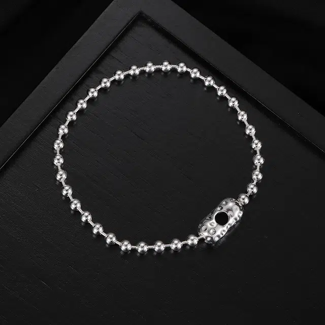 沂茹 新中式冷淡风转运珠花生手串圆珠手链情侣手串首饰配饰男女同款