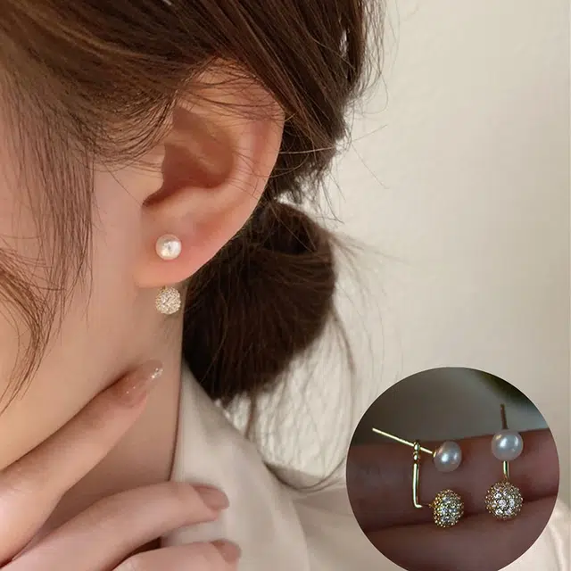 沂茹 精致气质经典简约高级感 铜 耳环 女款
