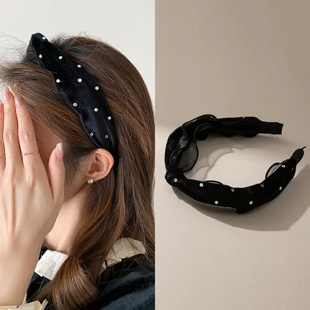 沂茹 高级感 宽边 发箍 女款