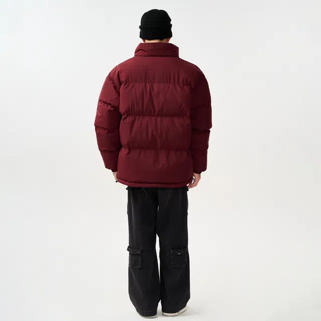 依文 经典基础款设计感简约高级感百搭立领宽松面包服美式慵懒风无性别穿搭保暖廓形棉服 男女同款