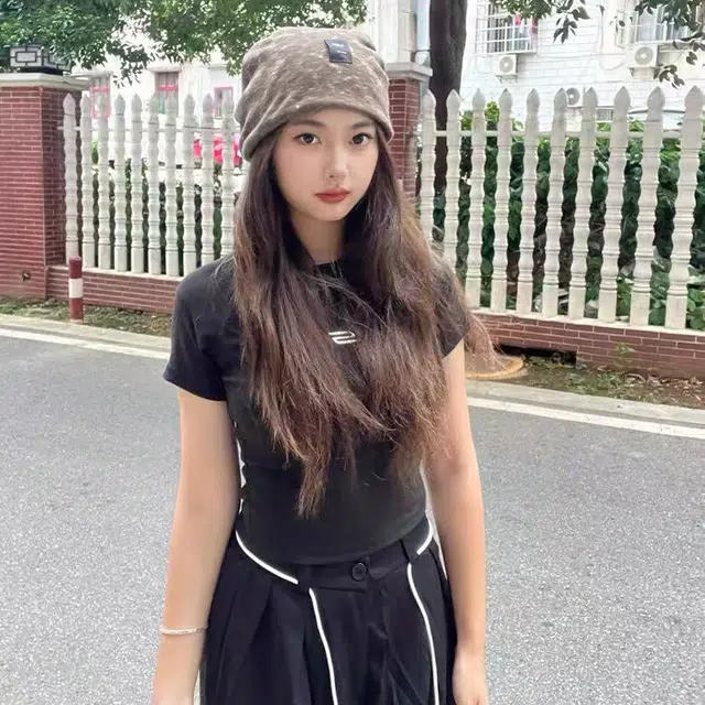 心水好物 美式嘻哈街头个性豹纹扎染双层 棉 帽子 男女同款情侣款