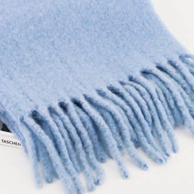 心水好物 舒适不扎脖蓬松保暖长款流苏 羊毛 绒线围巾 男女同款情侣款