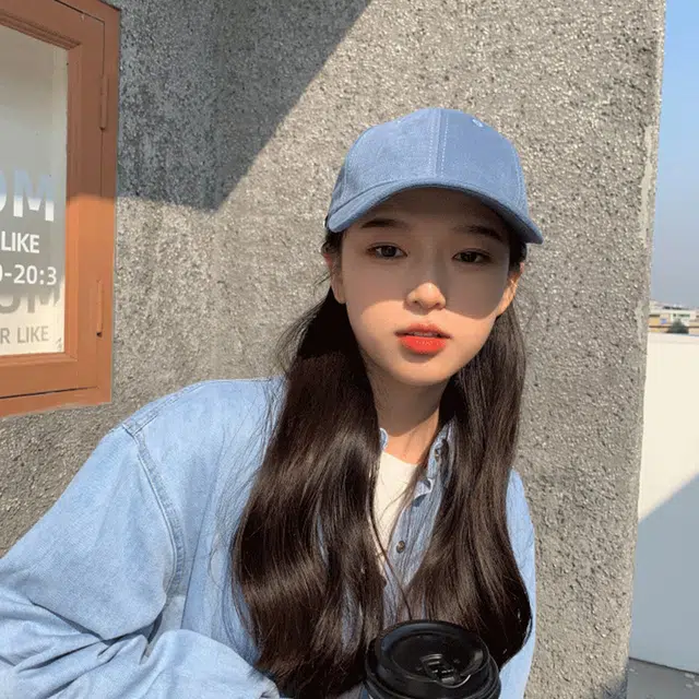 心水好物 潮牌贴布韩版棒球帽百搭休闲遮阳帽复古软顶 棉 鸭舌帽 男女同款情侣款