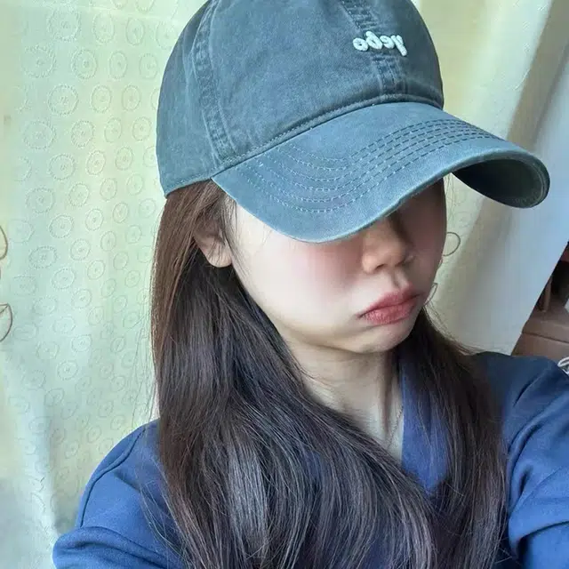 心水好物 潮牌字母刺绣软顶宽檐户外百搭遮脸 棉 鸭舌帽 男女同款情侣款