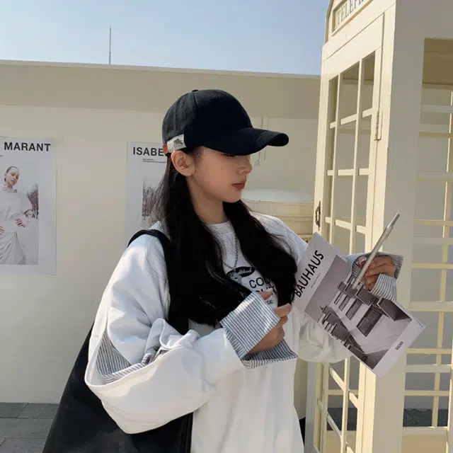 心水好物 潮牌贴布韩版棒球帽百搭休闲遮阳帽复古软顶 棉 鸭舌帽 男女同款情侣款