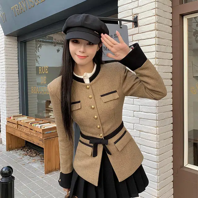 心水好物 日系百搭文艺复古街头出行百搭 聚酯纤维  贝雷帽 女款