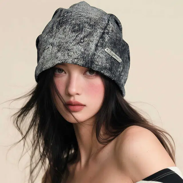 心水好物 韩系小众设计渐变晕染复古潮流百搭宽松 棉 帽子 男女同款情侣款