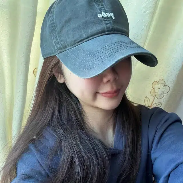 心水好物 潮牌字母刺绣软顶宽檐户外百搭遮脸 棉 鸭舌帽 男女同款情侣款