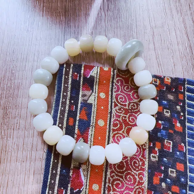 中藏 考研考试上岸国潮复古新中式文玩 吉祥如意招财纳福 菩提子/菩提籽 手串 男女同款情侣款