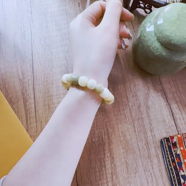 中藏 考研考试上岸国潮复古新中式文玩 吉祥如意招财纳福 菩提子/菩提籽 手串 男女同款情侣款
