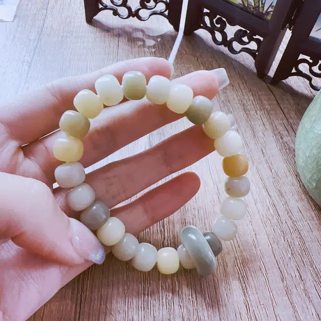 中藏 考研考试上岸国潮复古新中式文玩 吉祥如意招财纳福 菩提子/菩提籽 手串 男女同款情侣款