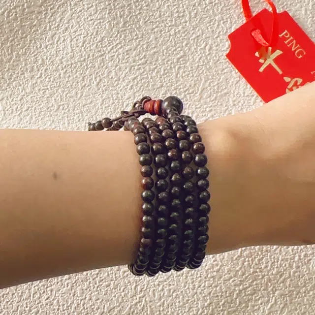 中藏 国潮复古转运 大叶紫檀 木作手串 女款 紫檀