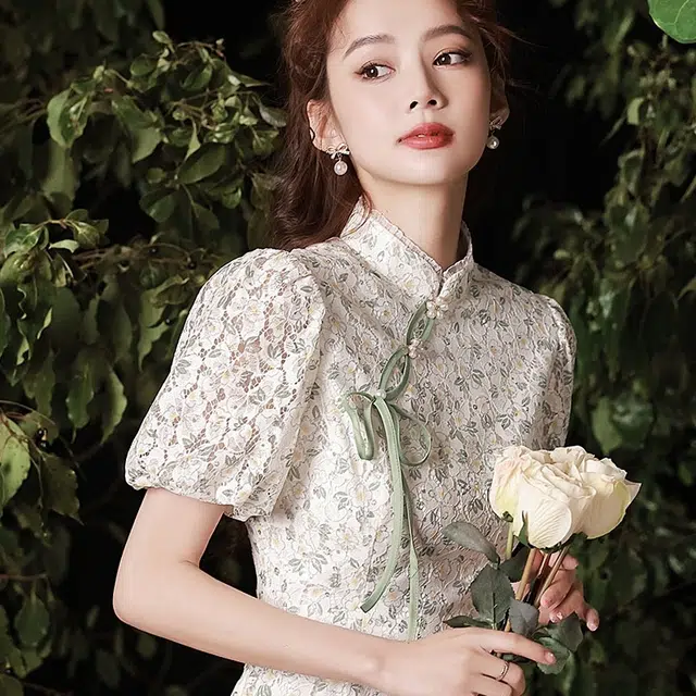 果瑱 通勤百搭舒适短袖连衣裙 女款