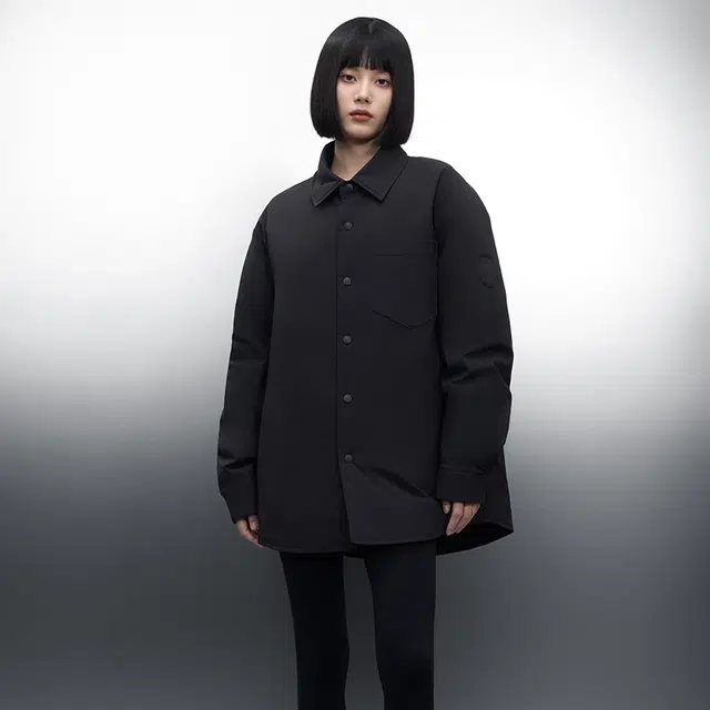 美力城 时尚潮流翻领轻薄三防宽松百搭休闲保暖羽绒服 男女同款