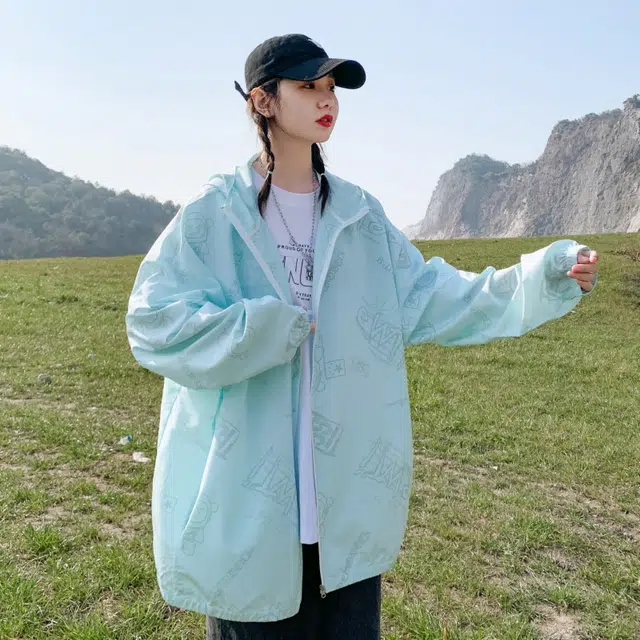 美力城 山系户外登山轻薄速干薄款皮肤防晒衣夹克外套 男女同款