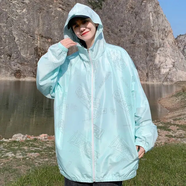 美力城 山系户外登山轻薄速干薄款皮肤防晒衣夹克外套 男女同款