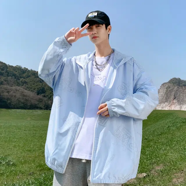 美力城 山系户外登山轻薄速干薄款皮肤防晒衣夹克外套 男女同款