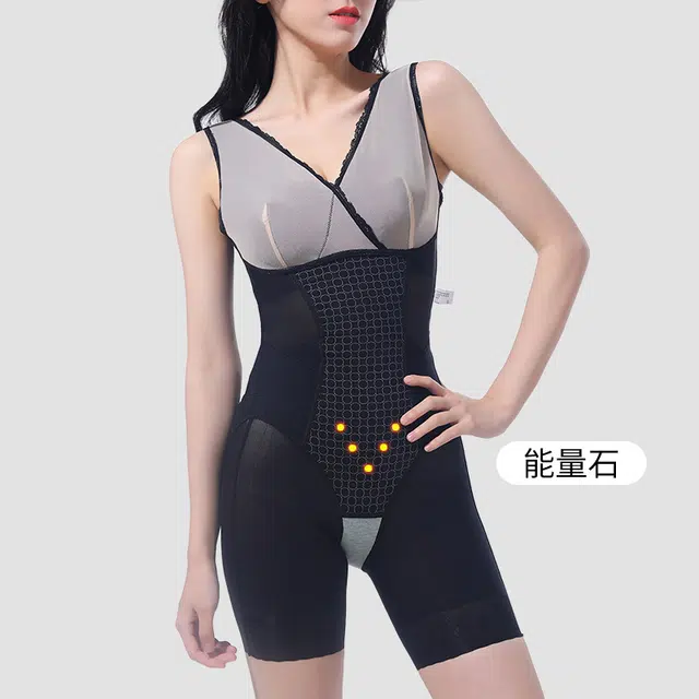 桔内 连体衣收腹肚子束腰后脱式瘦身塑身衣 女款