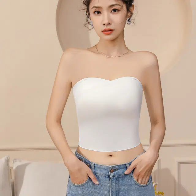 桔内 聚拢简约舒适纯色休闲吊带 女款