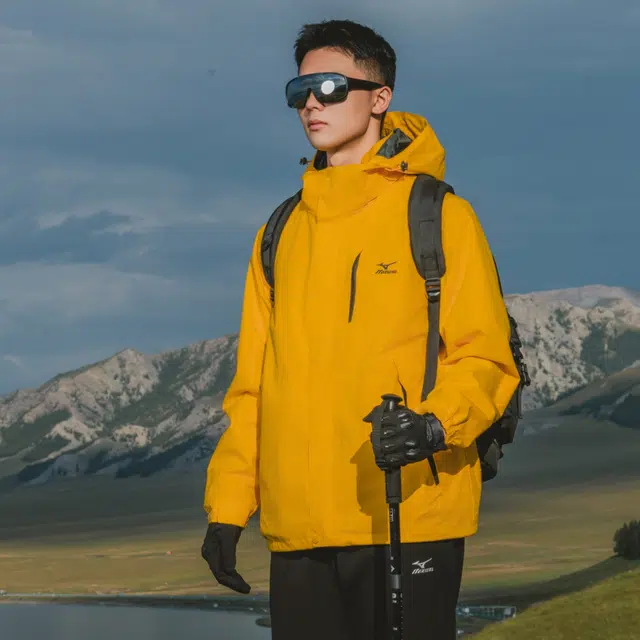 Mizuno Logo Print Jacket