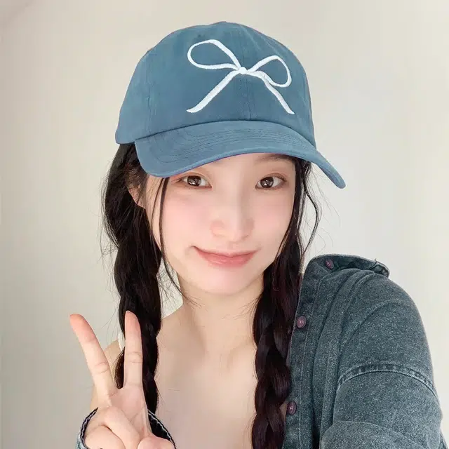 北极绒 蝴蝶结刺绣遮阳防晒韩版软顶 棉 鸭舌帽 女款