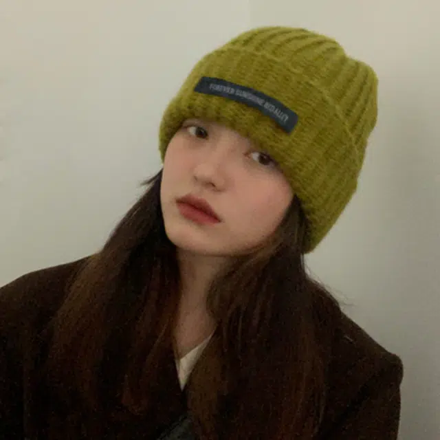 北极绒 秋冬新款时尚百搭大头围毛线显脸小保暖针织 聚酯纤维 绒线帽 男女同款情侣款