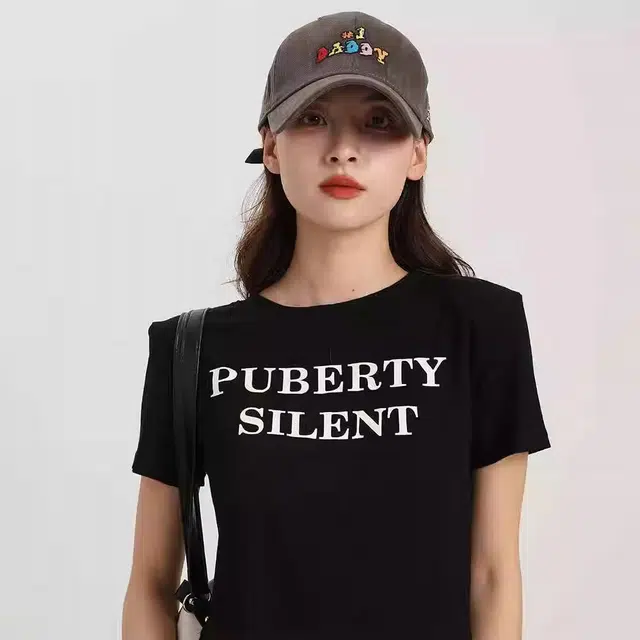 北极绒 刺绣大帽檐可调节 棉 鸭舌帽 女款