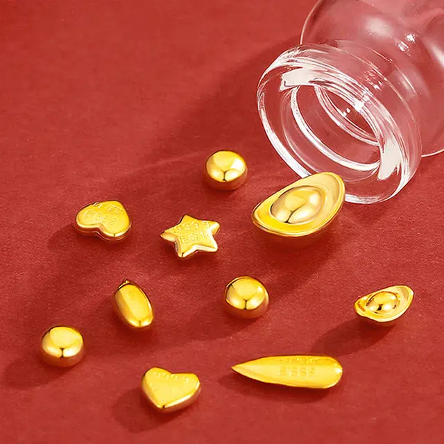 老凤祥 制品瓜子  收藏投资攒金豆豆储值小巧简约摆件 投资类 足金 按克计价 金条/金币/金章 女款